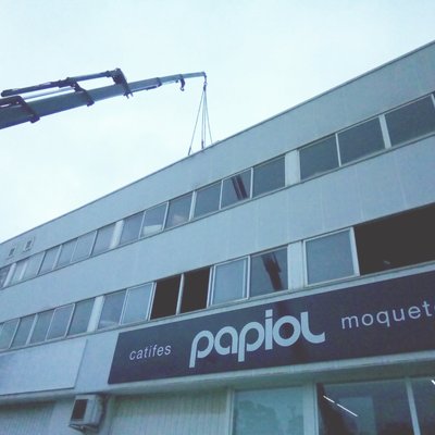 Instalación en Papiol Alfombras S.A. (Sant Cugat del Vallès), 21.32kWp, Huawei